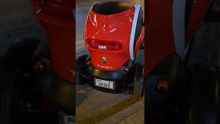 I think Ive found the smallest car Renault Twizy renault small car short spotted automobile [upl. by Aizat]