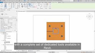 Revit 2019 Custom Steel Connections [upl. by Urion413]