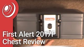 First Alert 2017F Waterproof and Fire Resistant Chest Review [upl. by Wahlstrom]