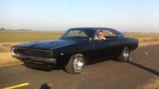 1968 charger 440 burnout [upl. by Ative]