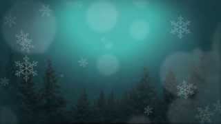 Winter Christmas Scene Moving Background  Christmas Loop [upl. by Anattar759]