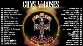 Guns N’ Roses Greatest Hits  Best Songs Of 80s 90s Old Music Hits Collection [upl. by Nagle97]