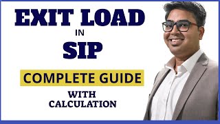 How Exit Load in SIP Calculate  Mutual fund Exit Load Calculation  Tax on Mutual fund SIP [upl. by Betteanne]