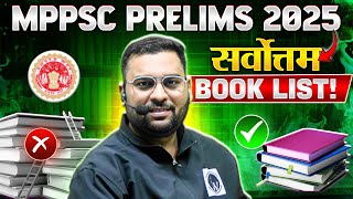 🔥 Best Book List for MPPSC Prelims 2025 ✨  MPPSC 2025  MPPSC Notification 2025 [upl. by Amalie]