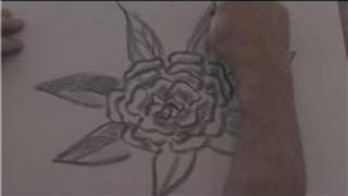 Drawing From Nature  How to Draw a Camellia Flower [upl. by Telrahc428]