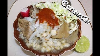 Pozole Blanco Para negocio Estilo Michoacan [upl. by Marsiella536]