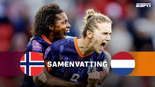 🇳🇱 VIVIANNE MIEDEMA redt ORANJEVROUWEN 🔥🧡  Samenvatting Noorwegen  Nederland [upl. by Sothena]