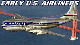 Aviation History The Golden Age of American Air Travel Constellation Stratocruiser etc [upl. by Nivloc883]