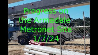 PROGRESS AT METRONET SITE ARMADALE 1 7 24 [upl. by Yolanda847]