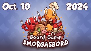 Board Game Smorgasbord  ESSEN SPIEL 2024 [upl. by Tankoos118]