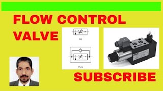 What is flow control valves in Hydraulics system 2021 [upl. by Nnahsal]