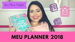 PLANNER CRISTÃO 2018  MEU PLANO PERFEITO [upl. by Gershon]