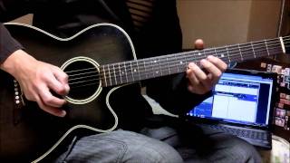 Mashiroiro Symphony OP  Authentic Symphony guitar cover overdub [upl. by Enia672]