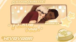 “I LOVE YOU ” — arankita  angst  fluff  gift for yooncleves [upl. by Ogires182]