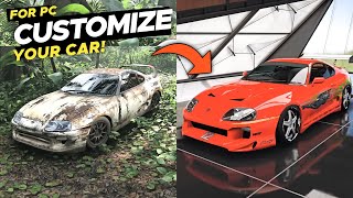 Top 10 Car Games with the Most Insane Vehicle Customization on PC [upl. by Ashmead]