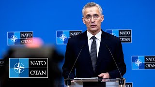 NATO Secretary General preministerial press conference at Defence Ministers Meeting 14 FEB 2024 [upl. by Cristina712]