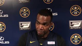 Paul Millsap on Nikola Jokic Denver Nuggets Brooklyn Nets November 2018 [upl. by Nnyleuqaj]