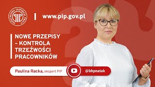 Nowe przepisy  kontrola trzeźwości pracowników [upl. by Iclehc884]