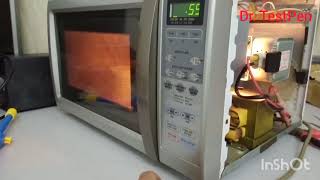 DIY  Microwave Sharp Tidak Panas lagi amp lihat Video Ini Microwave TidakPanas PKP [upl. by Mable]