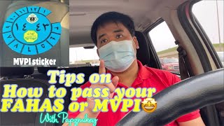 Tips on How to pass your FAHAS or MVPI car inspection on first try in Saudi Arabia  Pinoy dammam [upl. by Polivy]