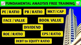 Fundamental Analysis Complete Course  Stocks की Fundamental Analysis कैसे करें [upl. by Brena720]