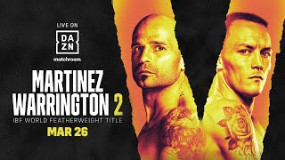 KIKO MARTINEZ VS JOSH WARRINGTON 2 PRESS CONFERENCE LIVESTREAM [upl. by Rukna119]