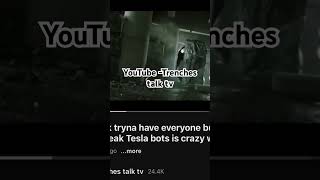 Reaction to Tesla Robots 🤖 [upl. by Ssilb957]