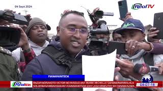 REAL NEWS  NY VAOVAO MARINA MIVANTANA 04 SEPTEMBRE 2024 Madagascar [upl. by Atiuqrehs252]