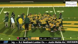 UHD 4K Nitro High School at Greenbrier East High School WV High School Football 1182024 [upl. by Aztirak960]