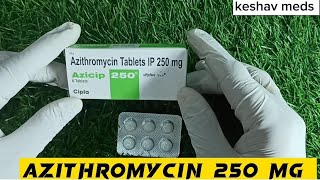 Azithromycin 250 mg Tablet  Azithromycin  Azithromycin Mechanism of Action [upl. by Nevsa]