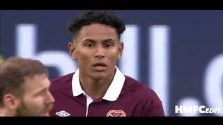 Demetri Mitchell vs Hibernian  21012018 [upl. by Nortal]