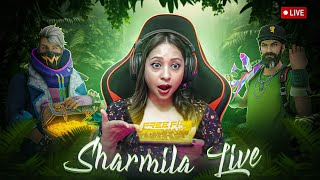 Free Fire Live with Sharmila💖FF LIVE 🔥✌ Free Fire Live ff freefire freefiregirlplayerlive [upl. by Egroeg68]