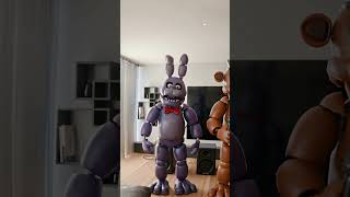 FNaF 1 Animatronics in Real Life  FNaF Animation fnaf fivenightsatfreddys freddyfazbear [upl. by Charity]