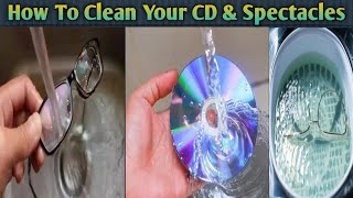 How to clean Specs n CD  Life Hacks  youtube easylife easytip motivation [upl. by Linnet960]