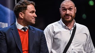 Did quotBad Luckquot Eddie Hearn just JINX Tyson Fury [upl. by Rhody]