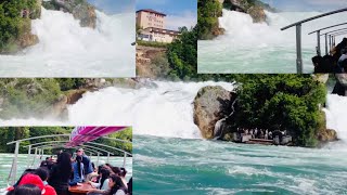 The beautiful RHINEFALLS in Switzerland Holiday Adventure [upl. by Tortosa963]