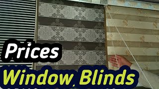 window blind price at star home interior shop  Window Blind  Window Blind Prices in pakistan [upl. by Oludoet]