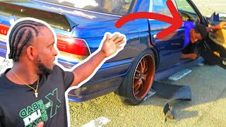 LETTING A SUBSCRIBER DRIVE MY DRIFT CAR AND THIS HAPPENED NISSAN C33LAUREL [upl. by Cacie]