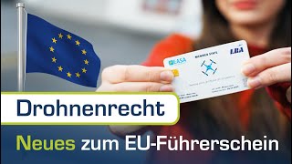 Die neuesten Infos für die EUDrohnenführerscheine Dez 2020 [upl. by Lust334]