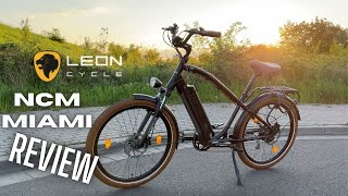 NCM Miami EBike Review  Lässiger Cruiser im Test [upl. by Idnew]