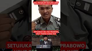 MENURUT KALIAN GIMANA NIH SOB army storytni tni duetbaper prajurittni news duetkeren [upl. by Yerfej]