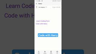 Code with Harry YouTube Channel [upl. by Melgar455]