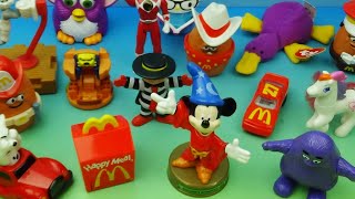 2019 McDONALDS 40th ANNIVERSARY SURPRISE set of 17 HAPPY MEAL COLLECTIBLES VIDEO REVIEW [upl. by Mulligan]