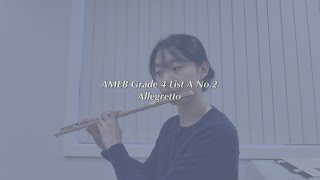 AMEB Grade 4 List A No2 Allegretto [upl. by Gnuhp]