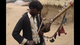 Rajasthani Folk Music Instrumental  Ravanhatta  Churu Rajasthan [upl. by Terra]