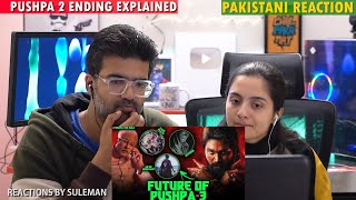 Pakistani Couple Reacts To Pushpa 2 The Rule  Ending Explained  What Will Happen In Part 3 [upl. by Doowron412]