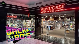 The New Suncoast Motion Picture Company Store Back To The 80’s Flashback [upl. by Nylrac]