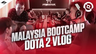 WHAT YOU DIDNT SEE DURING THE LCQ BOOTCAMP  DOTA 2 VLOG [upl. by Inglebert579]