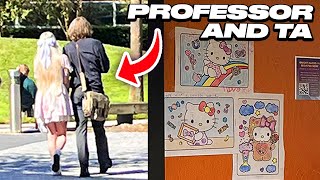 Hello Kitty TA And Professors Relationship Goes VIRAL [upl. by Johannessen]