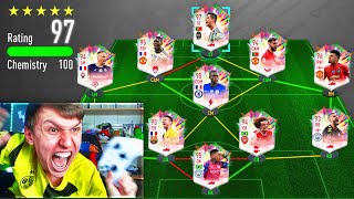 198 RATED FULL SUMMER HEAT FUT DRAFT  FIFA 20 [upl. by Essilrahc]